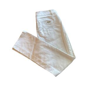 White House Black Market Blanc Slim Ankle Jeans